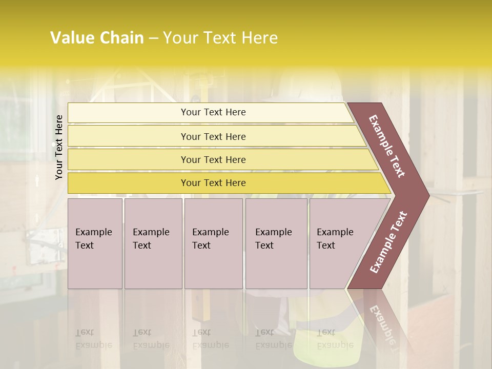 Caucasian Work Wear Hologram PowerPoint Template