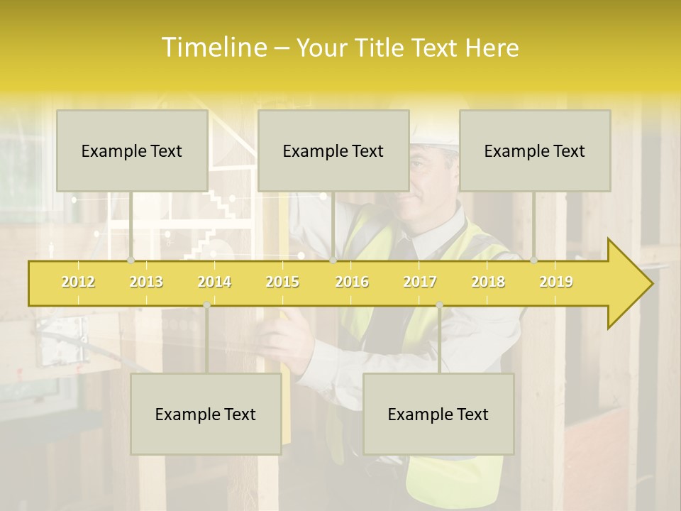 Caucasian Work Wear Hologram PowerPoint Template