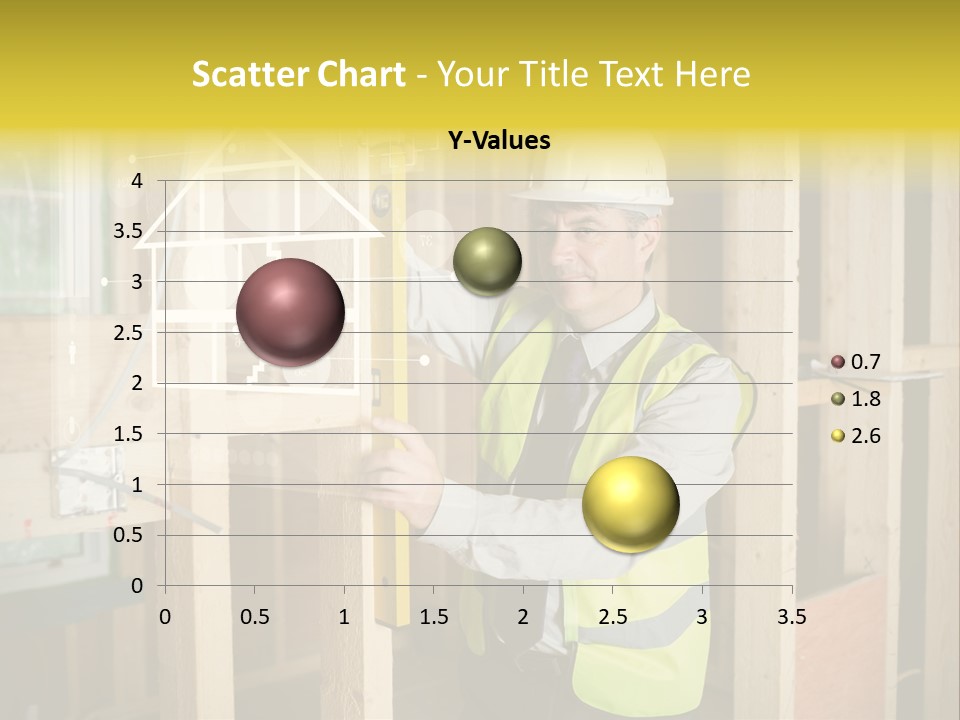 Caucasian Work Wear Hologram PowerPoint Template