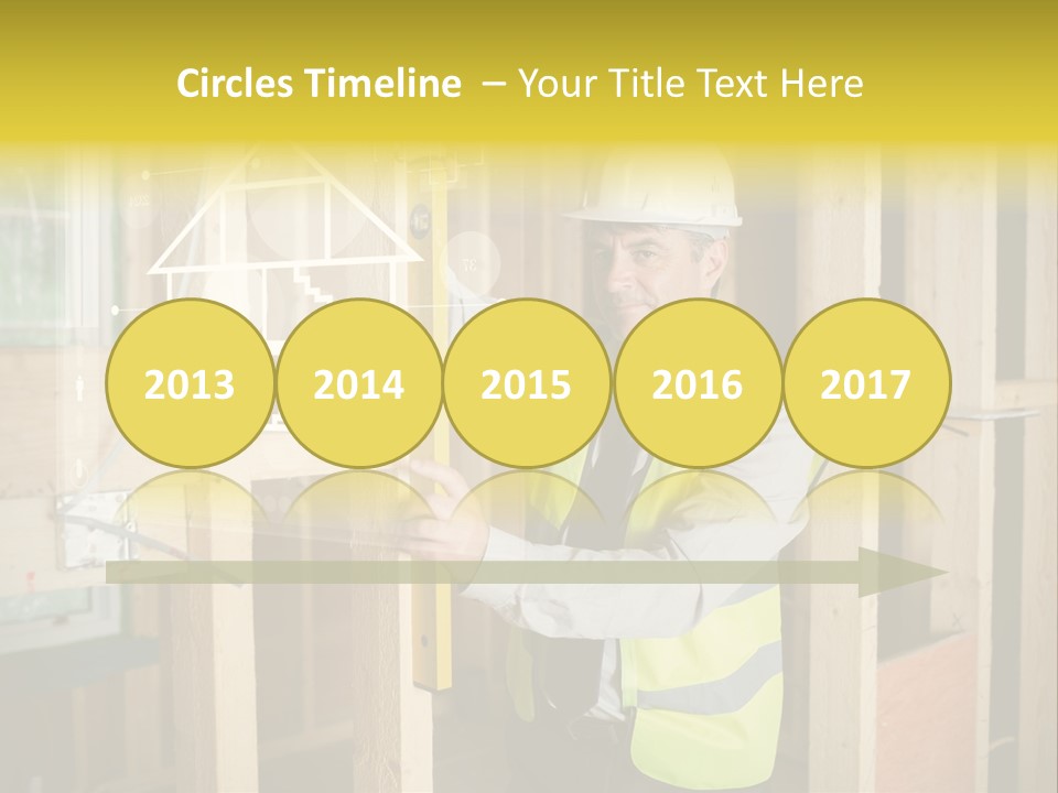 Caucasian Work Wear Hologram PowerPoint Template