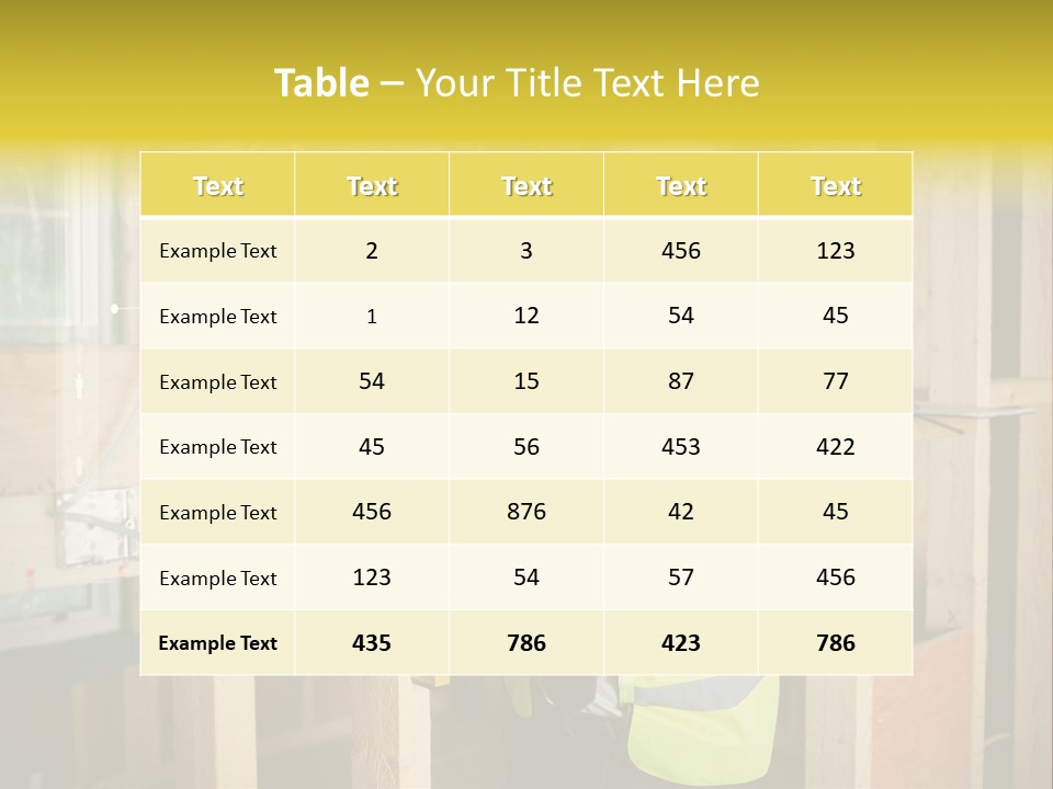 Caucasian Work Wear Hologram PowerPoint Template