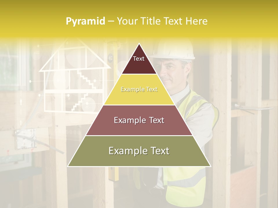 Caucasian Work Wear Hologram PowerPoint Template