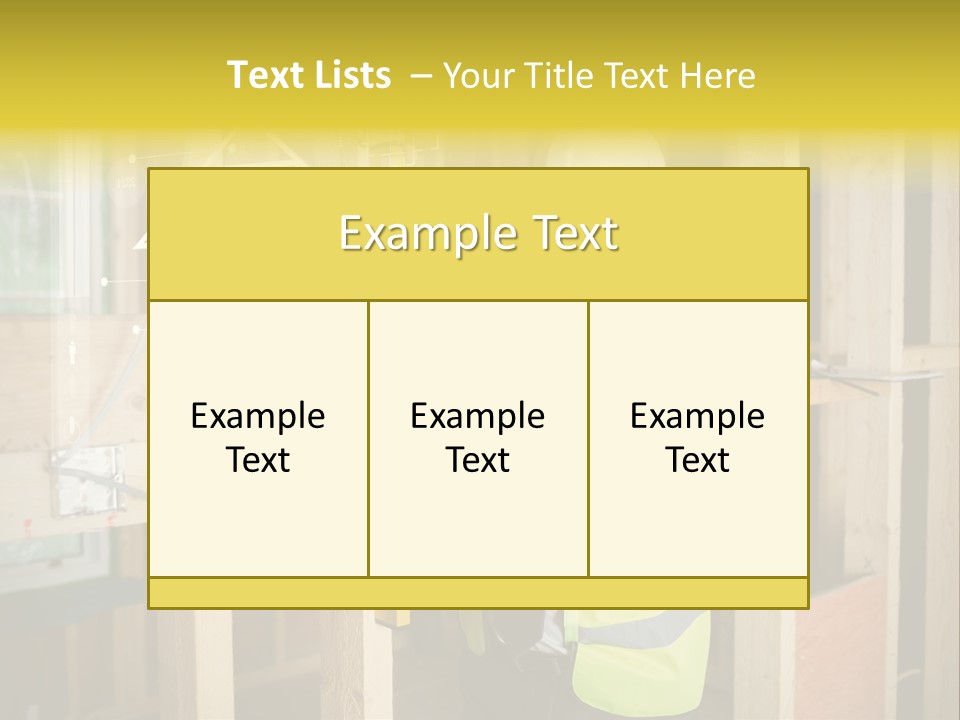 Caucasian Work Wear Hologram PowerPoint Template