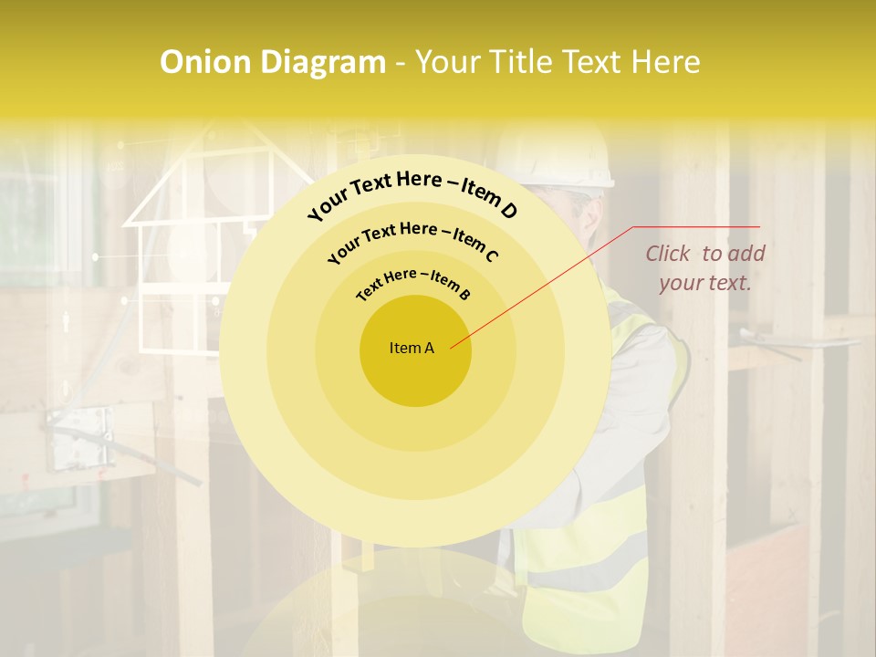 Caucasian Work Wear Hologram PowerPoint Template