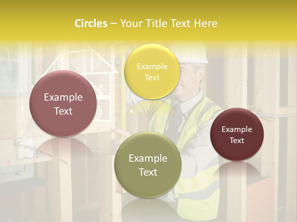 Caucasian Work Wear Hologram PowerPoint Template