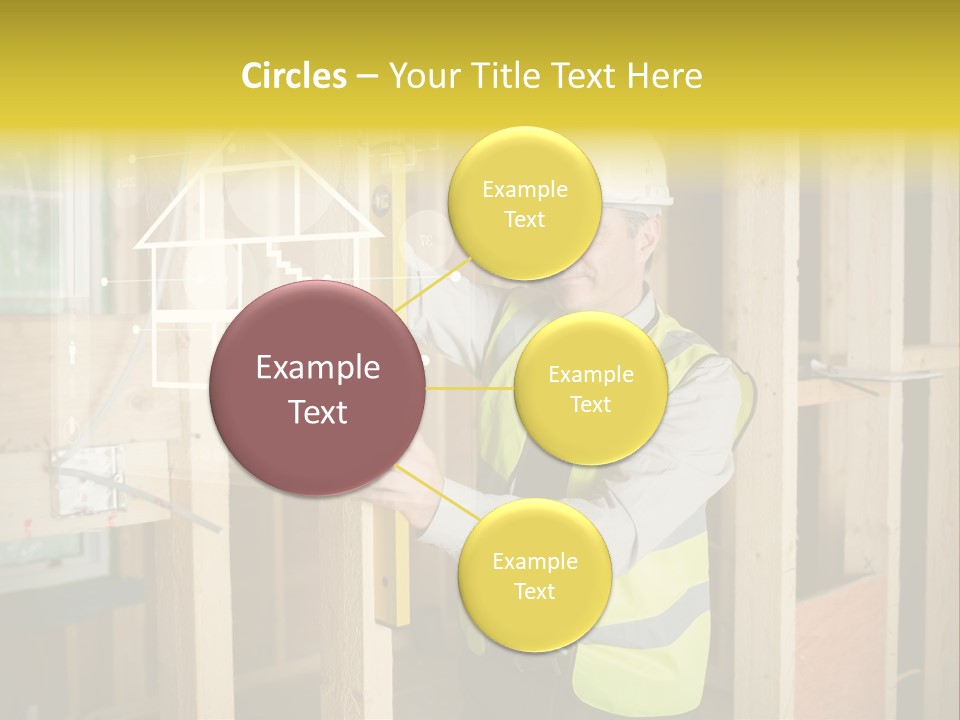 Caucasian Work Wear Hologram PowerPoint Template