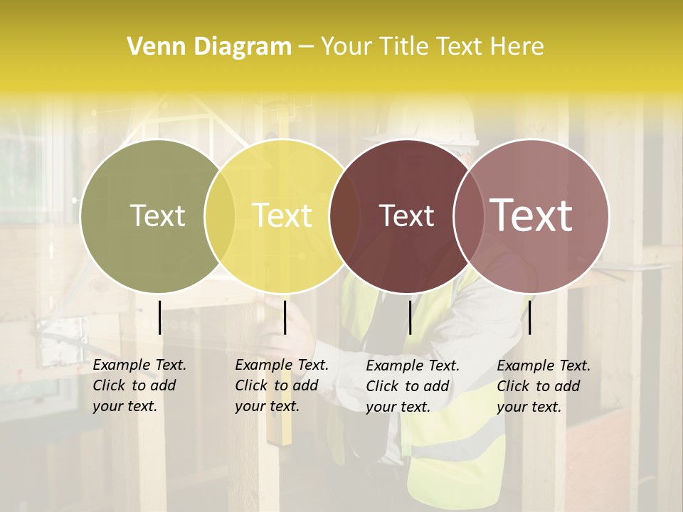 Caucasian Work Wear Hologram PowerPoint Template