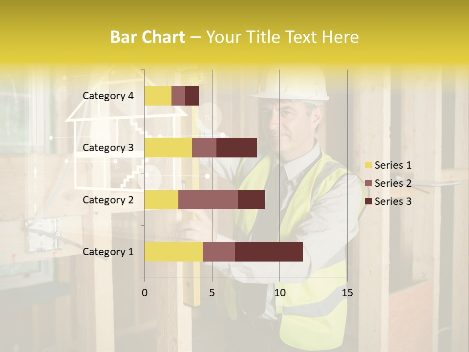 Caucasian Work Wear Hologram PowerPoint Template