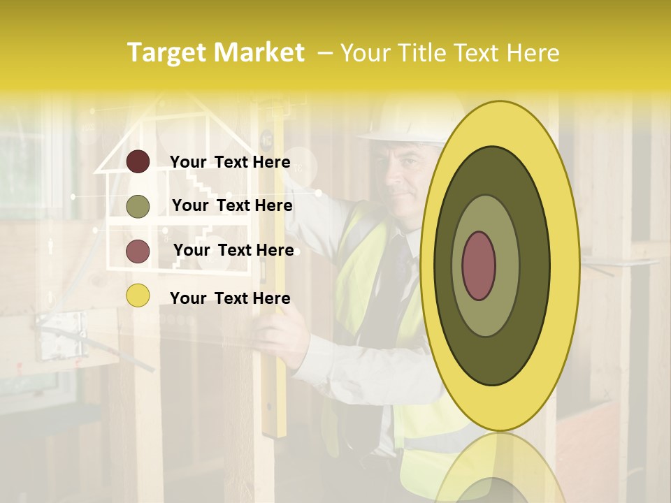 Caucasian Work Wear Hologram PowerPoint Template