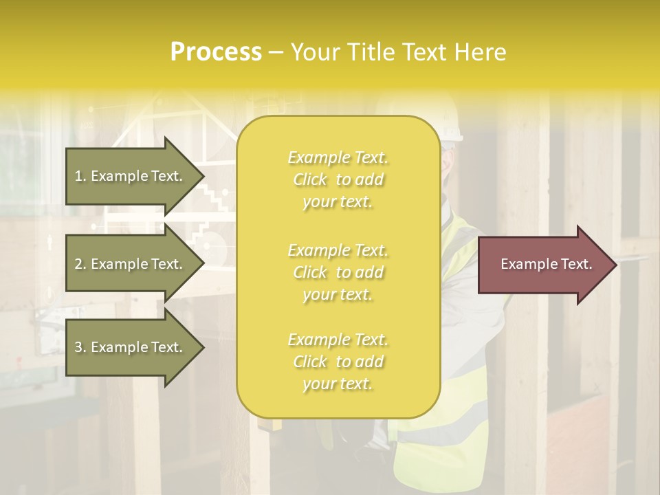 Caucasian Work Wear Hologram PowerPoint Template