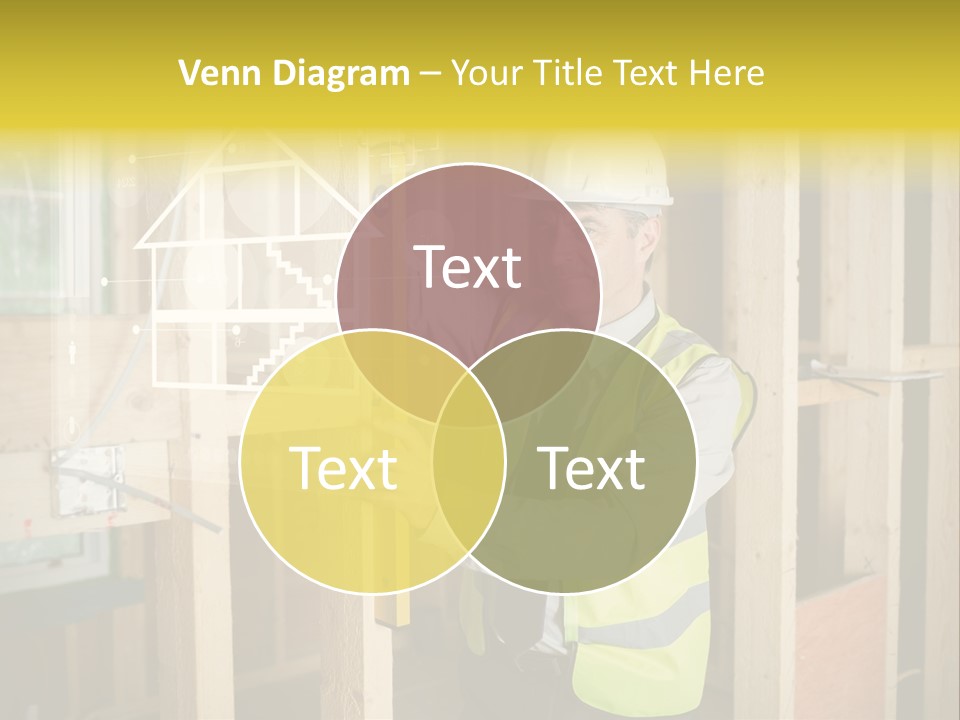 Caucasian Work Wear Hologram PowerPoint Template