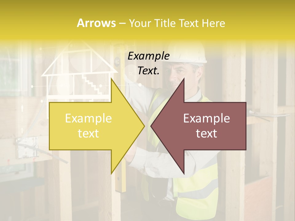 Caucasian Work Wear Hologram PowerPoint Template