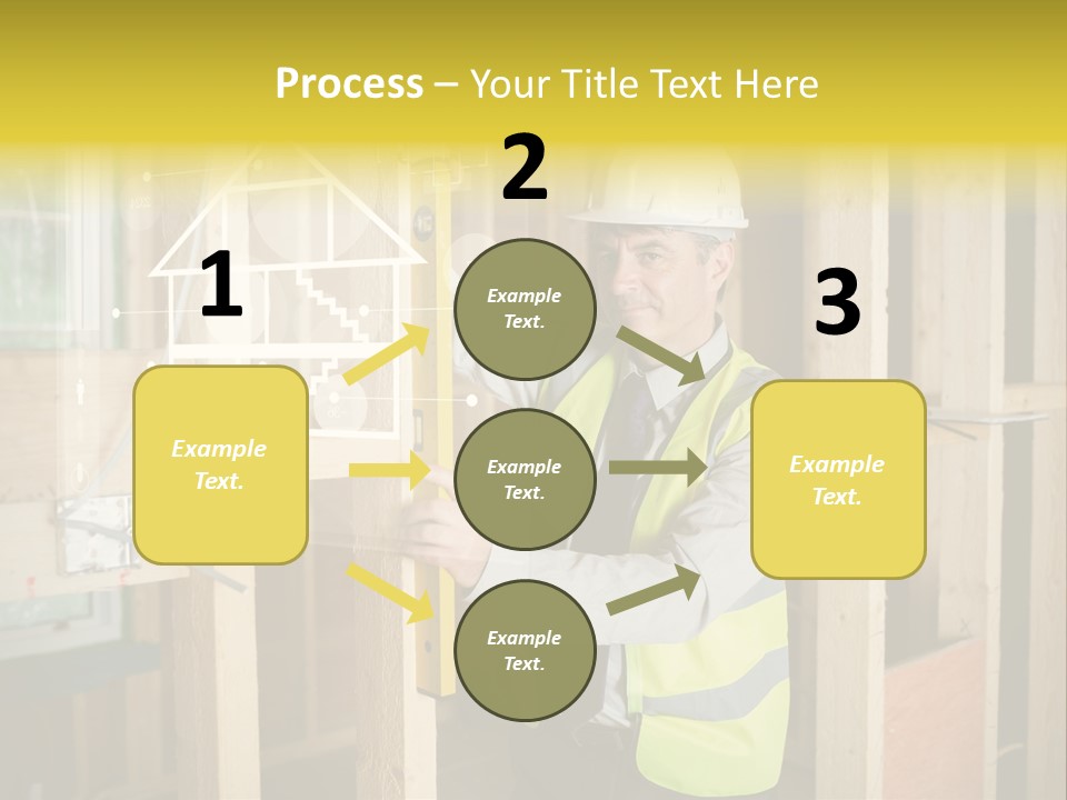 Caucasian Work Wear Hologram PowerPoint Template