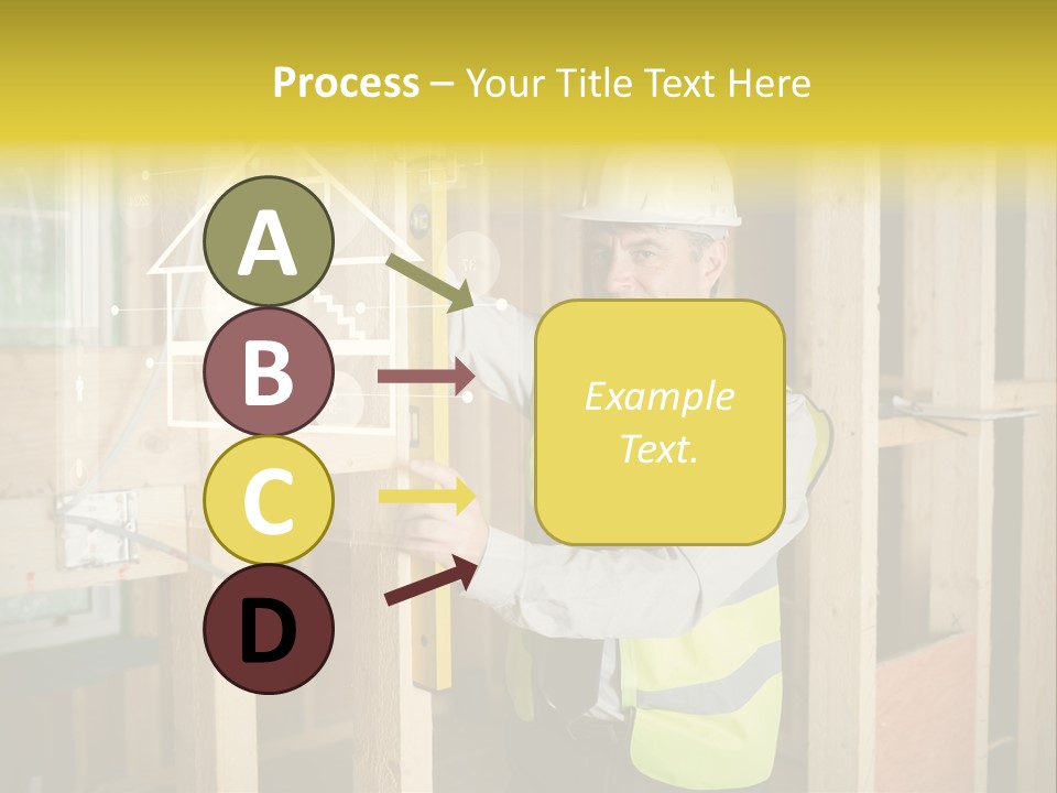 Caucasian Work Wear Hologram PowerPoint Template