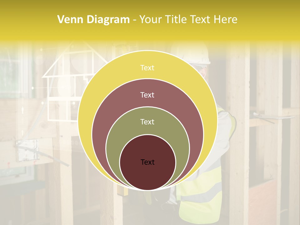 Caucasian Work Wear Hologram PowerPoint Template