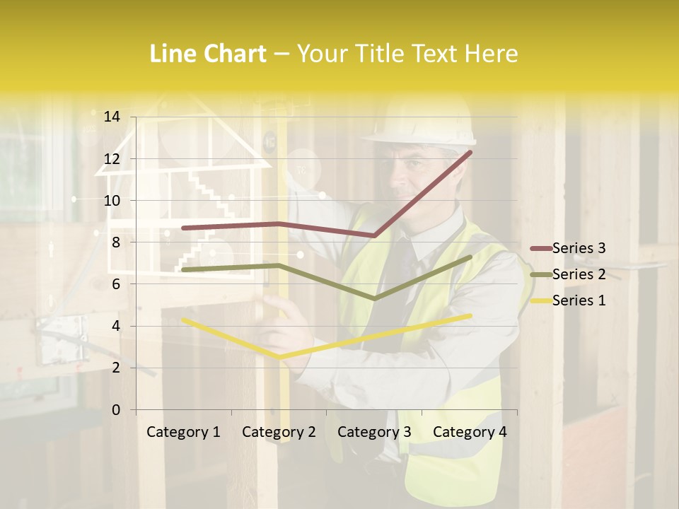Caucasian Work Wear Hologram PowerPoint Template