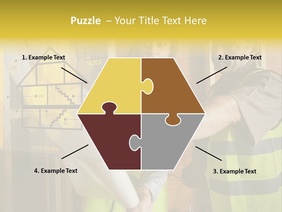 Discussing Futuristic Work Wear PowerPoint Template