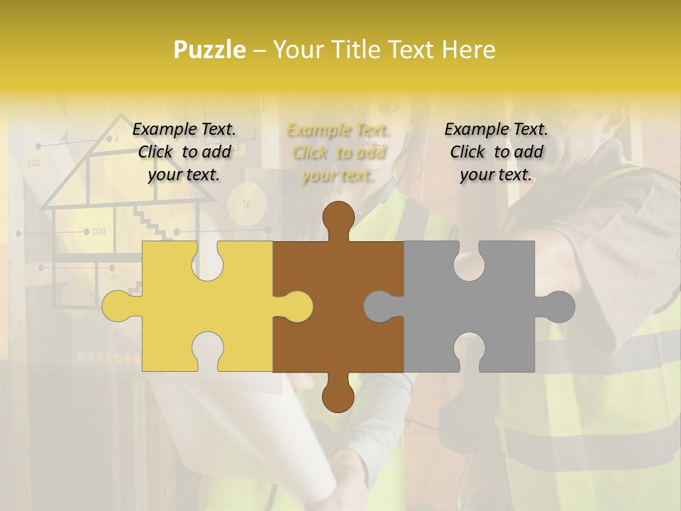 Discussing Futuristic Work Wear PowerPoint Template