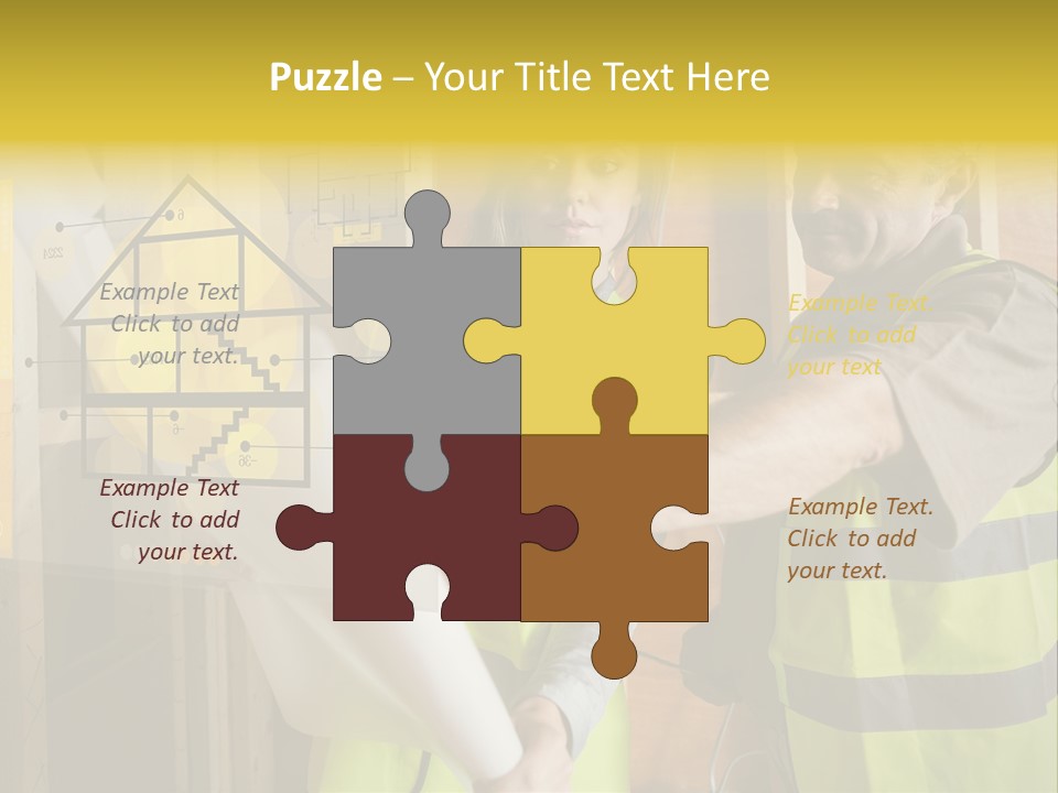 Discussing Futuristic Work Wear PowerPoint Template