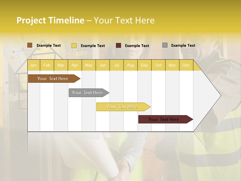 Discussing Futuristic Work Wear PowerPoint Template