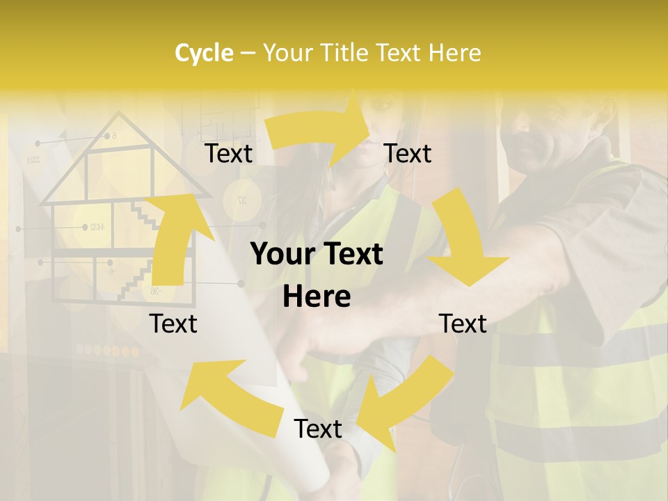 Discussing Futuristic Work Wear PowerPoint Template