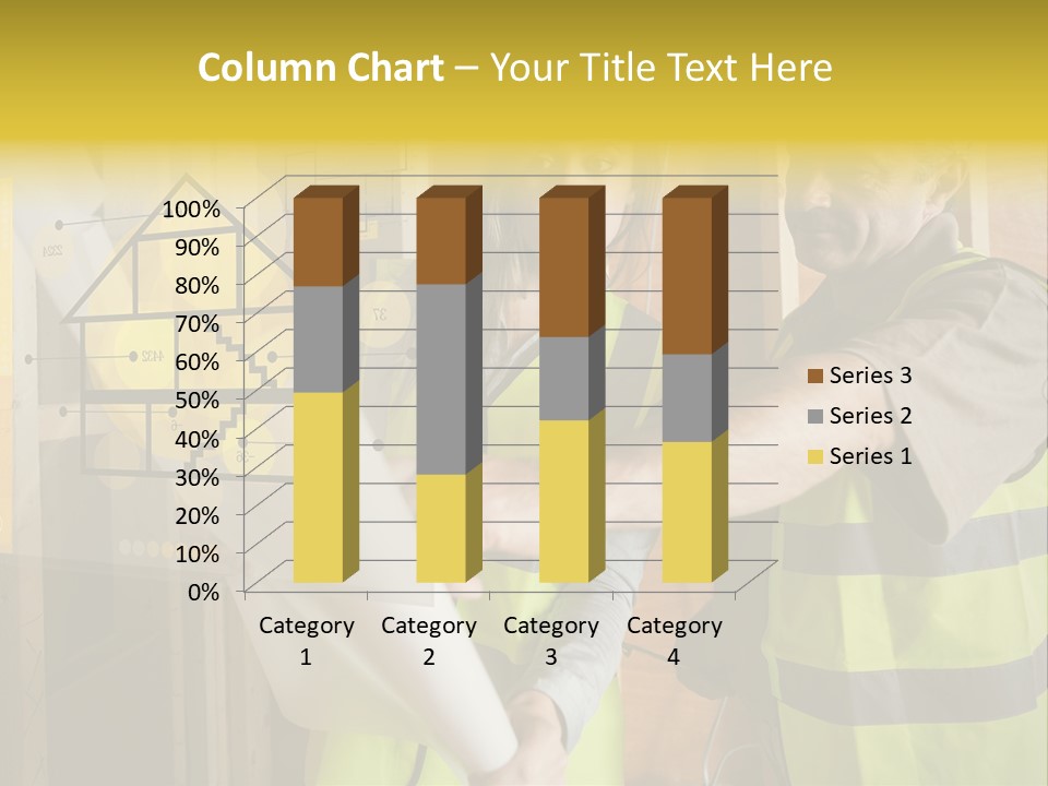 Discussing Futuristic Work Wear PowerPoint Template