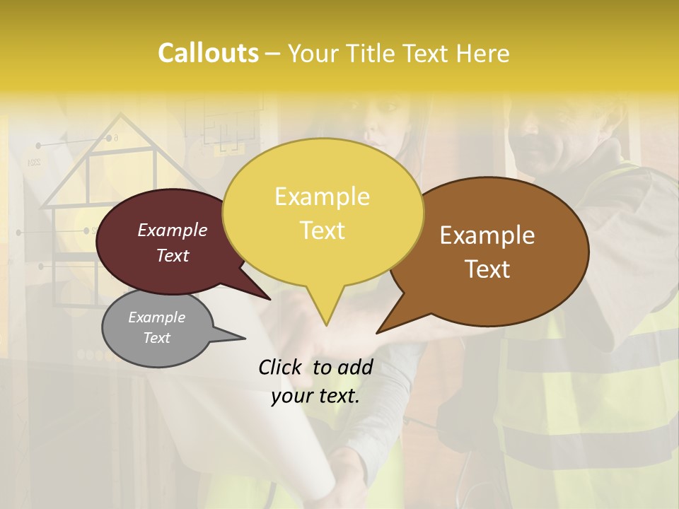 Discussing Futuristic Work Wear PowerPoint Template