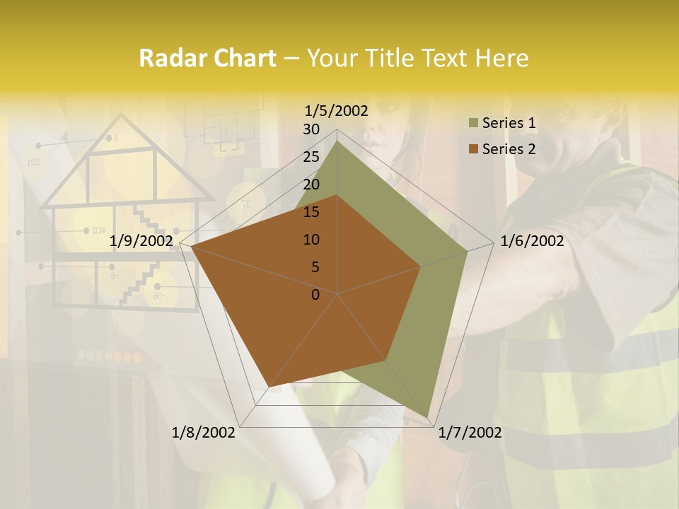 Discussing Futuristic Work Wear PowerPoint Template