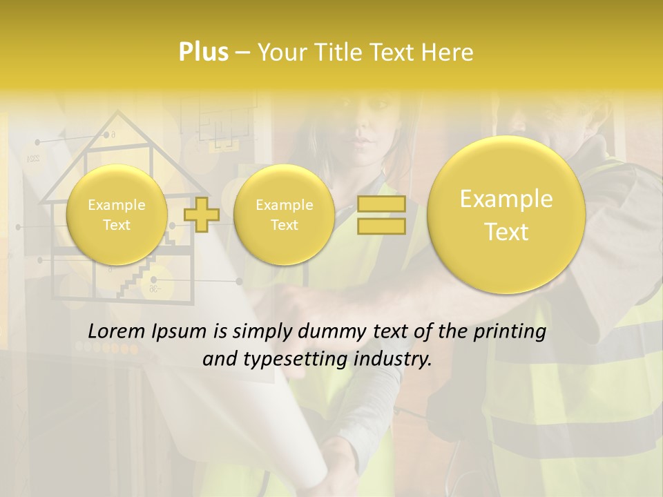 Discussing Futuristic Work Wear PowerPoint Template