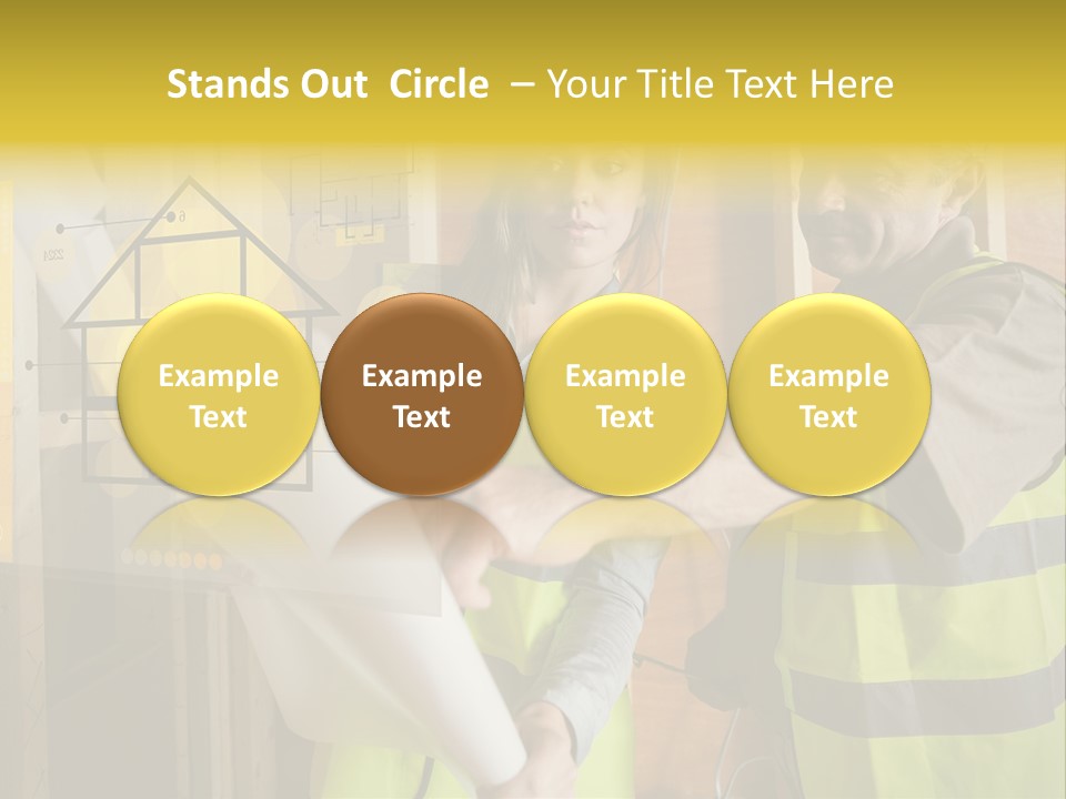 Discussing Futuristic Work Wear PowerPoint Template