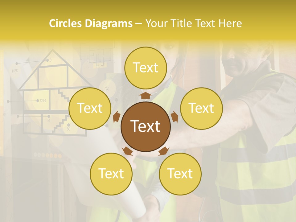 Discussing Futuristic Work Wear PowerPoint Template