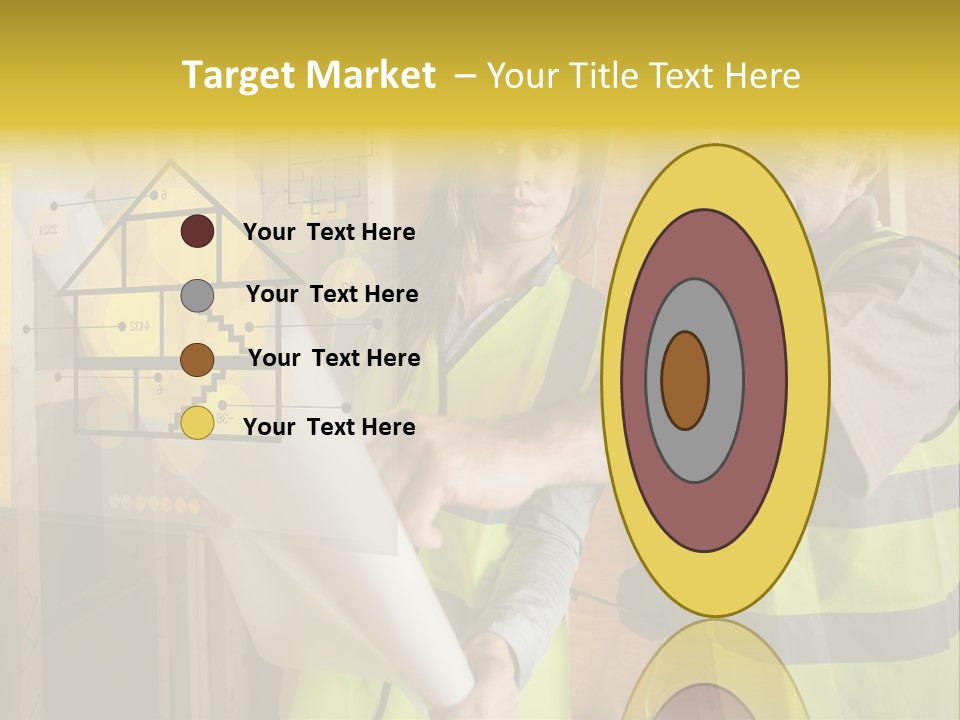 Discussing Futuristic Work Wear PowerPoint Template