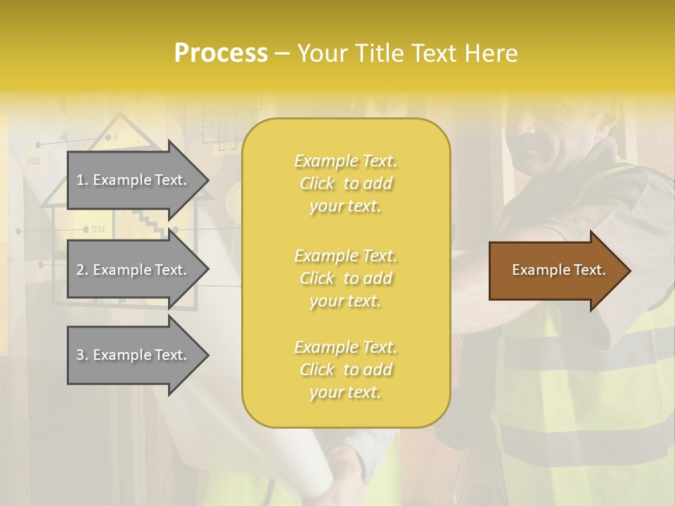 Discussing Futuristic Work Wear PowerPoint Template