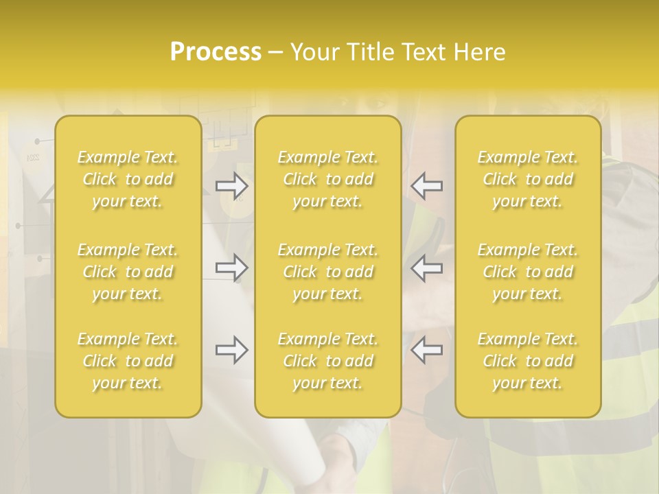 Discussing Futuristic Work Wear PowerPoint Template