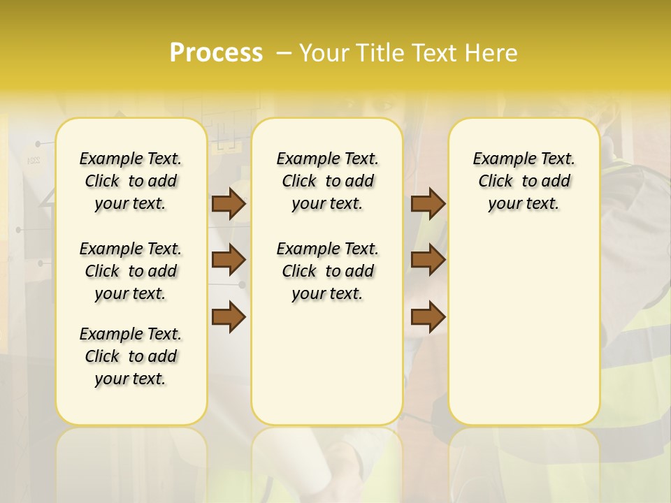 Discussing Futuristic Work Wear PowerPoint Template