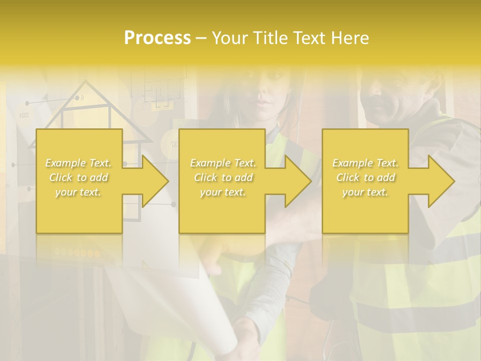 Discussing Futuristic Work Wear PowerPoint Template
