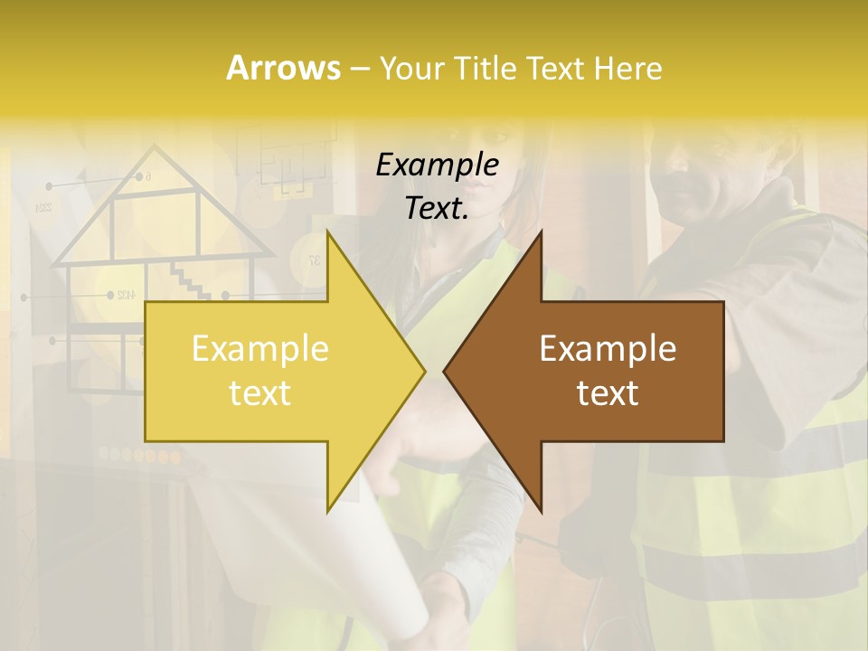 Discussing Futuristic Work Wear PowerPoint Template