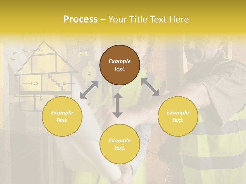 Discussing Futuristic Work Wear PowerPoint Template