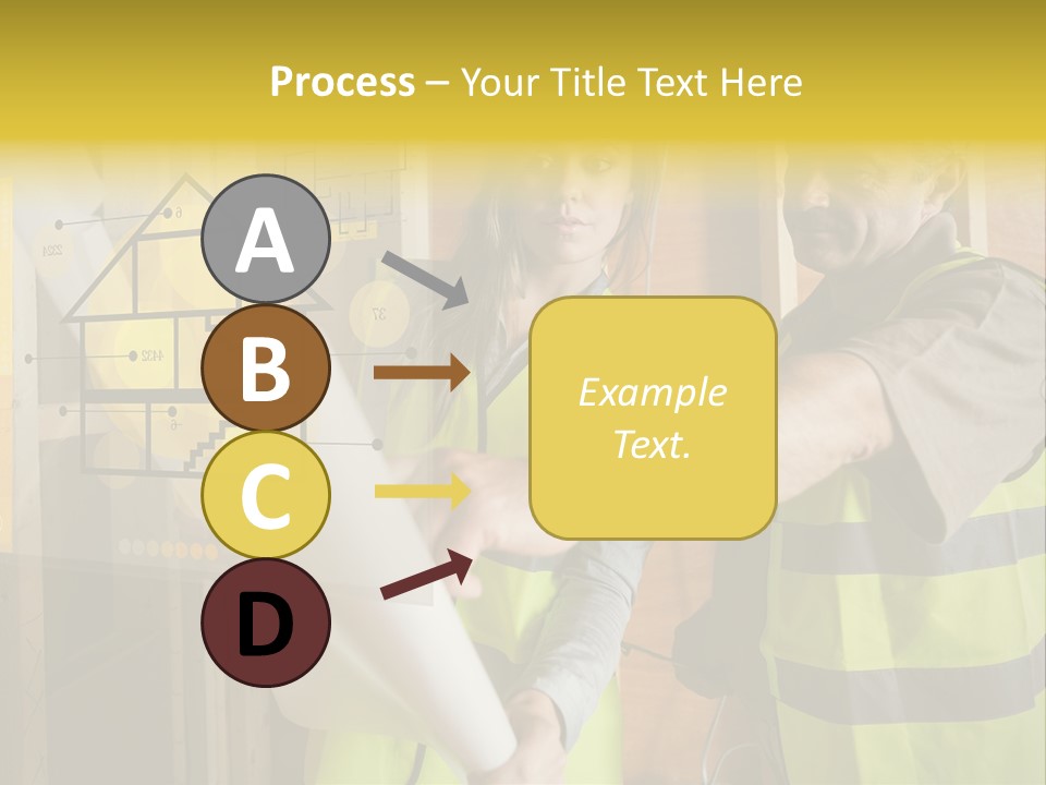 Discussing Futuristic Work Wear PowerPoint Template