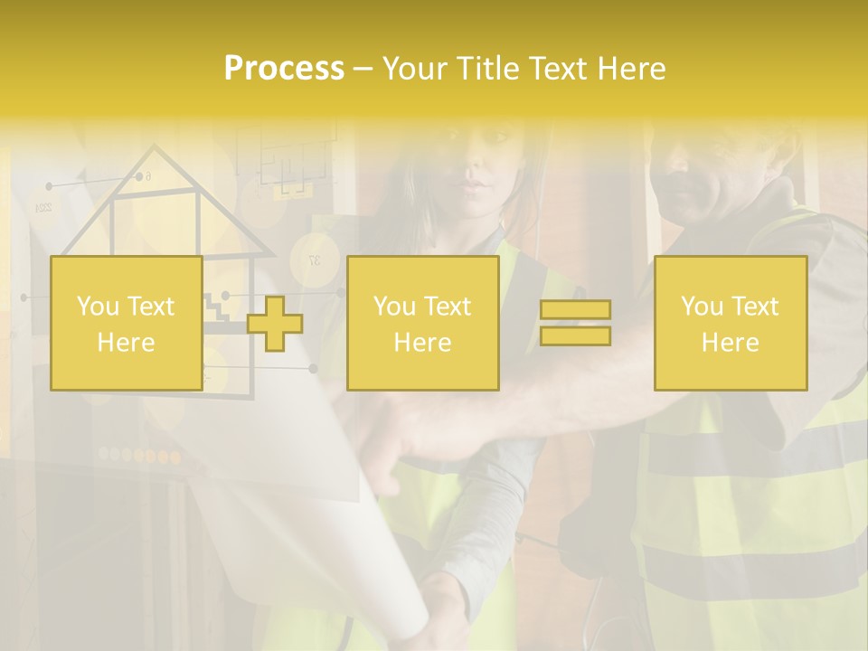 Discussing Futuristic Work Wear PowerPoint Template