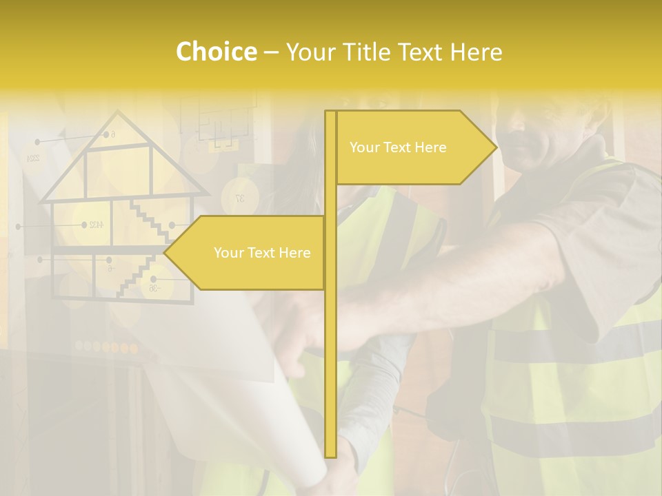 Discussing Futuristic Work Wear PowerPoint Template