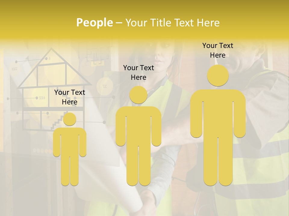 Discussing Futuristic Work Wear PowerPoint Template