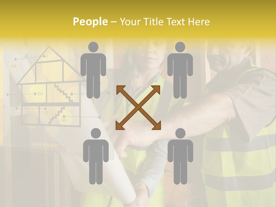 Discussing Futuristic Work Wear PowerPoint Template