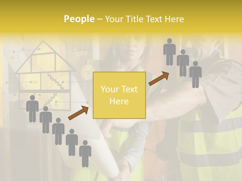 Discussing Futuristic Work Wear PowerPoint Template