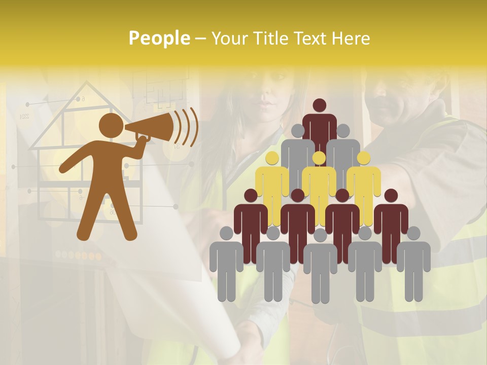 Discussing Futuristic Work Wear PowerPoint Template