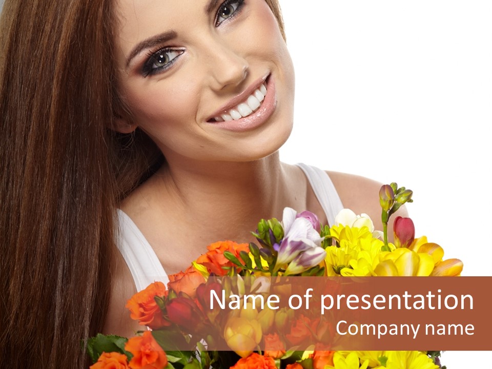 Look Light Spring PowerPoint Template