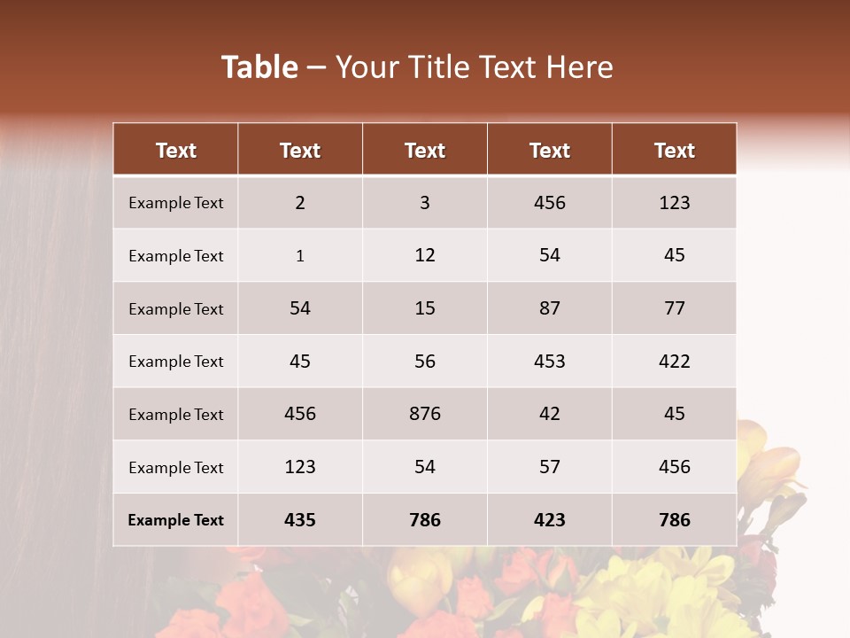 Look Light Spring PowerPoint Template