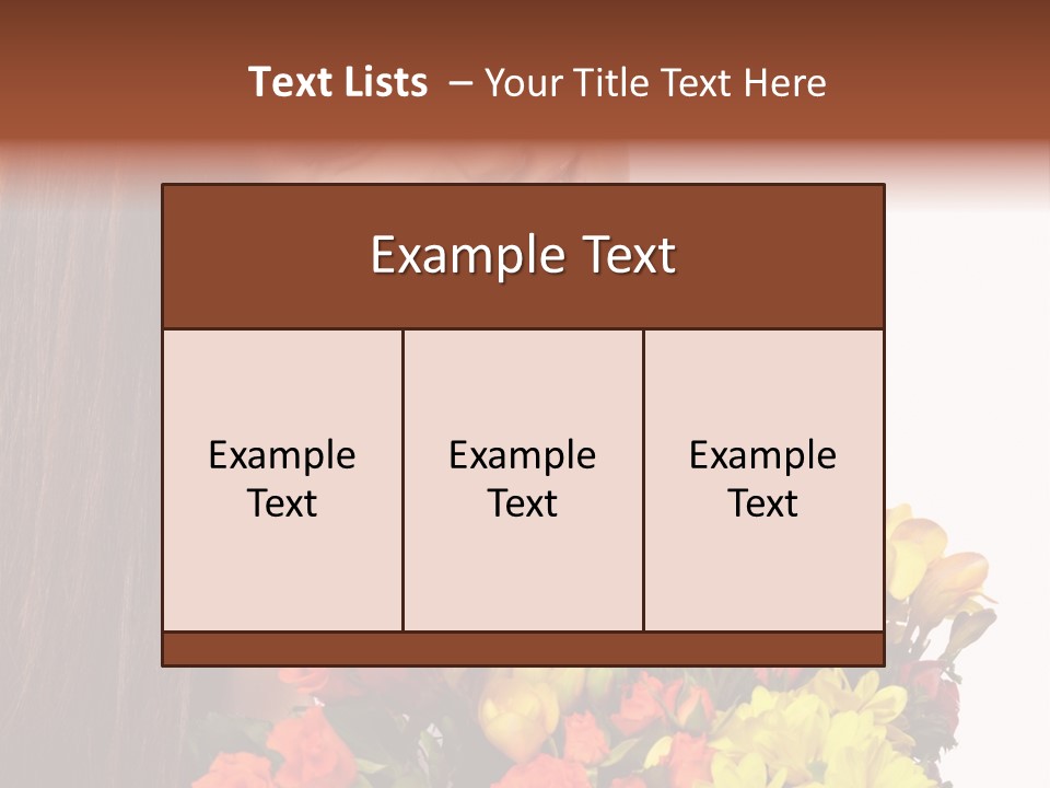 Look Light Spring PowerPoint Template