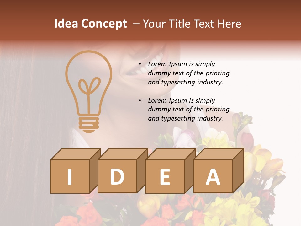 Look Light Spring PowerPoint Template