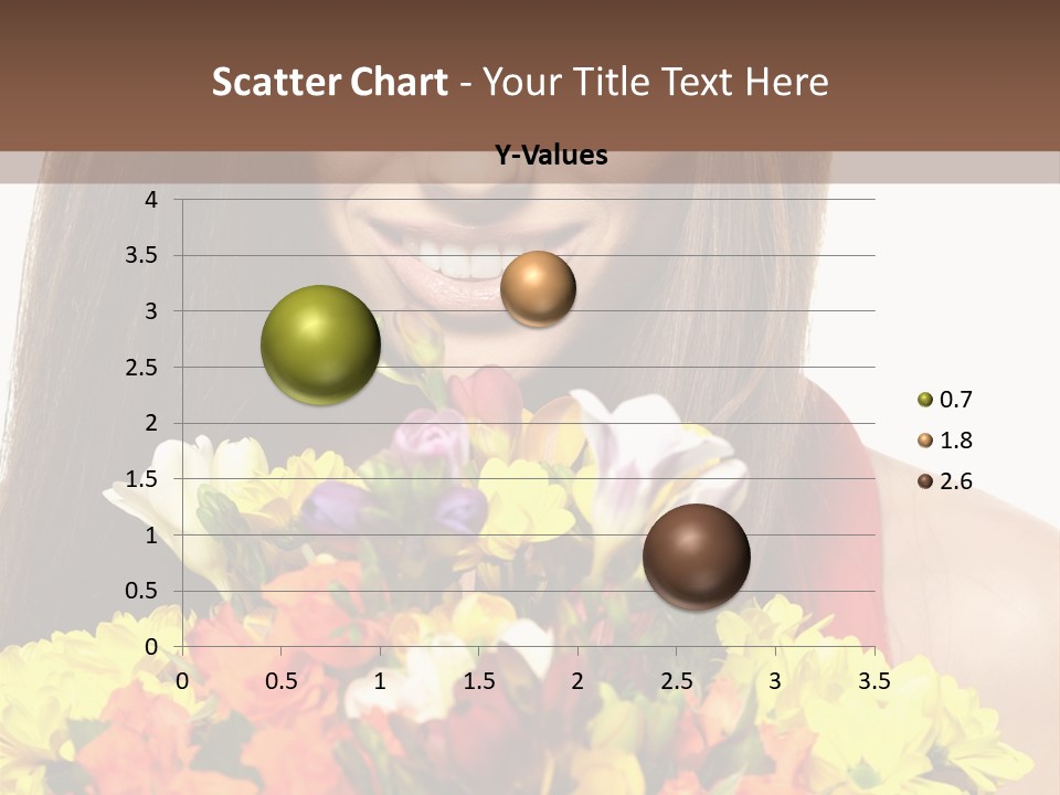 Flower Portrait Mode PowerPoint Template